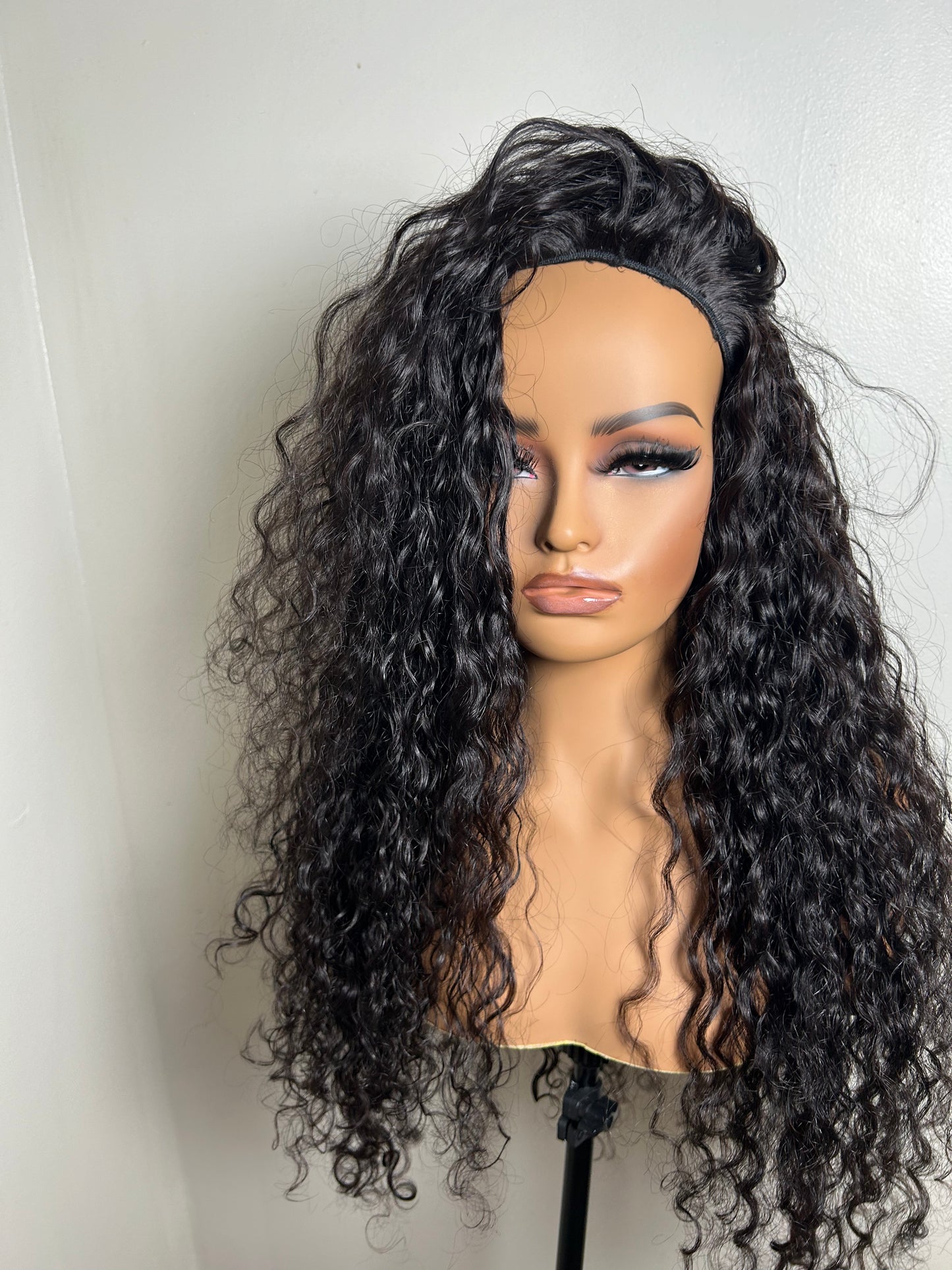 Burmese Italian Wave Half Wig